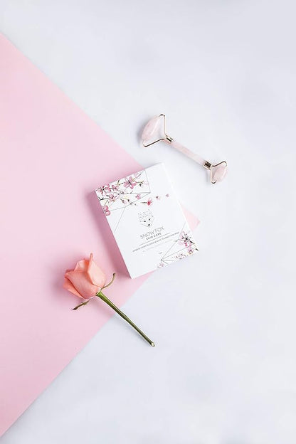 Snow Fox Japanese Cherry Blossom & White Tea Smoothing Mask ??1 Pack for Smooth, Bright, Glossy Skin 'Glass Skin' Effect