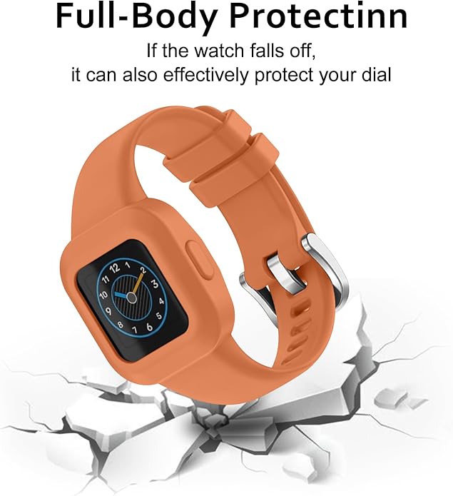 Meliya Silicone Band for Garmin Vivofit Jr 3 Bands, Soft Silicone Replacement Wristband Adjustable Sport Straps for Garmin Vivofit jr. 3