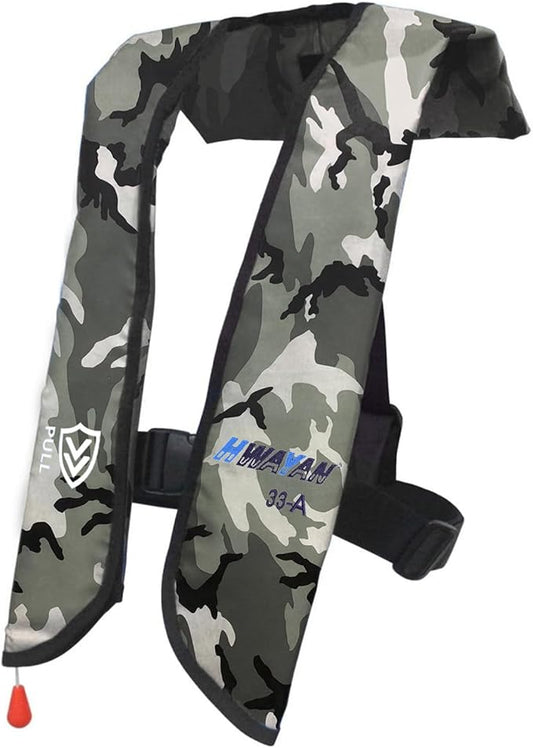 Automatic/Manual Inflatable Life Jacket| Inflatable PFD Kayak Vest Adult| Life Vest for Adults|