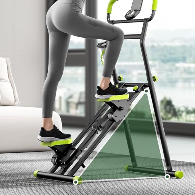 2025 Upgrade Stair Stepper, Stair Stepper with Handlebar, Stair Climber, Stair Master with 400LBS Loading Capacity with Three-Speed Resistance adjustme