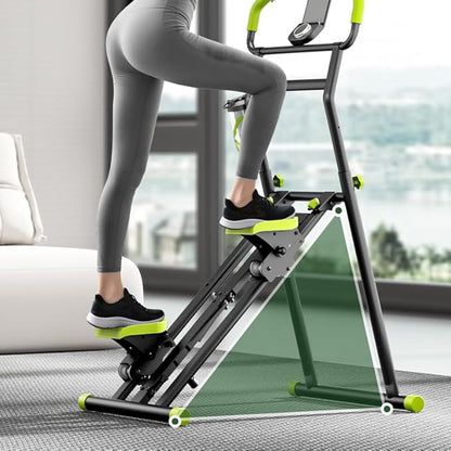 2025 Upgrade Stair Stepper, Stair Stepper with Handlebar, Stair Climber, Stair Master with 400LBS Loading Capacity with Three-Speed Resistance adjustme