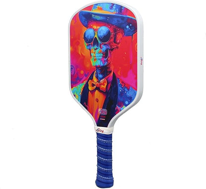 4Joy Pickleball Paddle Premio Series - Thermoformed Premium T700 Carbon Fiber Pickleball Paddless - Professional Pickleball Rackets for Women & Men - 16mm Honeycomb Core - USAP Approved