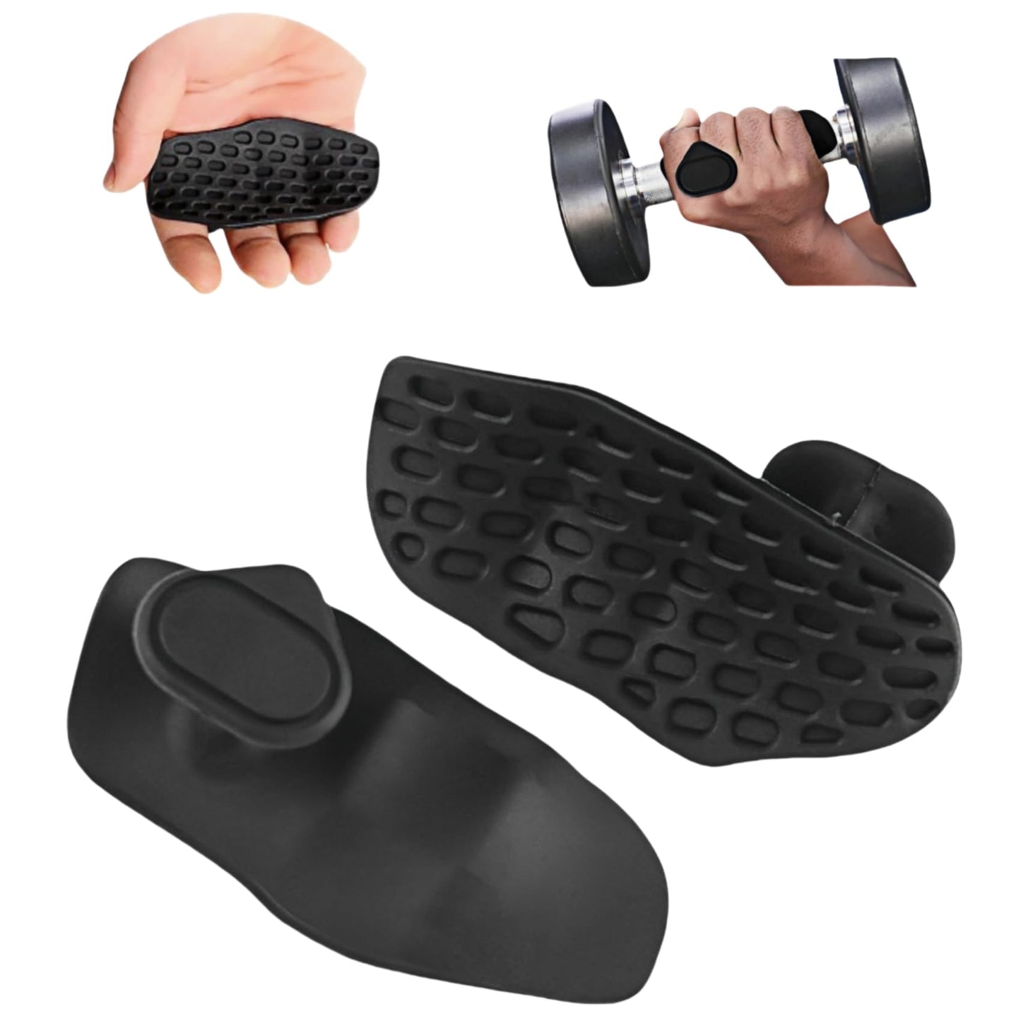 Jopplim Anti-Slip Workout Grips, Ergonomic Alternative to Workout Gloves