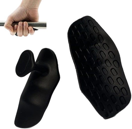 Ergonomic Anti-Slip Weightlifting Grip Pads,Secured Finger Clip Gym Hand Gloves Protectors for Men & Women,Non-Slip Palm Support for Dumbbells & Barbells (Black/RED/Grey/Pink)