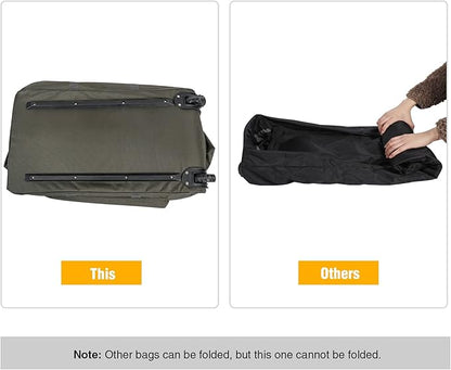 REDCAMP 85L/120L/140L Foldable Duffle Bag with Wheels, Large Travel Duffel Bag