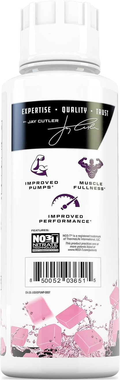 Liquid Pump - Glycerol and Arginine Nitrates for Optimized Pump pre-Workout Liquid Caffeine Free Non stim pre-Workout for Energy and Performance and nictic Oxide Booster | Pink Fruit Chews Flavor