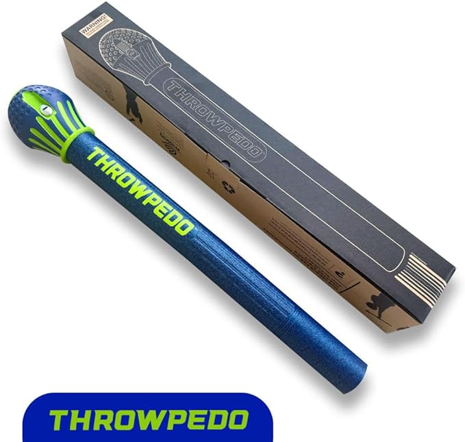 GETMOVIN SPORTS THROWPEDO - The Ultimate Long-Distance Underhand Throw and Catch Game with Self-Correcting Technology for Pinpoint Accuracy - Patent Pending