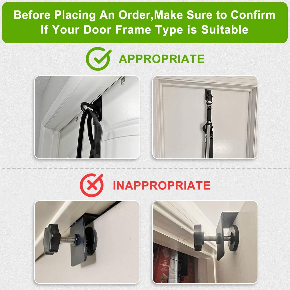 Kipika Door Anchor for Resistance Bands, Heavy Duty Door Anchor Attachment, Workout Door Mount