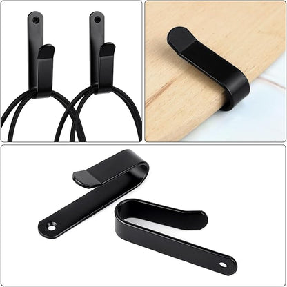 Snowboard Wall Mount Clips, Horizontal Snowboard Rack Display Stand, Snowboard Wall Mount Clips for Surfboards Skateboards Skis Home Garage