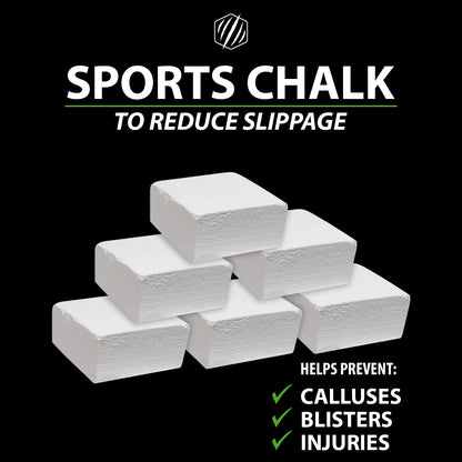 Bear KompleX Gym Chalk Blocks Non Slip Grip for Hands 8 pcs, 56g, Hands