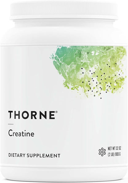 THORNE Creatine - Micronized Creatine Monohydrate Powder - Support for Muscles & Cognitive Function* - for Women & Men - Unflavored - NSF Certified for Sport - 5 g per Serving - 180 Servings