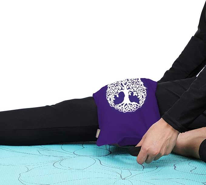 Yoga Sand Bag, Cotton Unfilled for Yogas, Weights & Resistance Training, Portable Weightlifting Sandbag