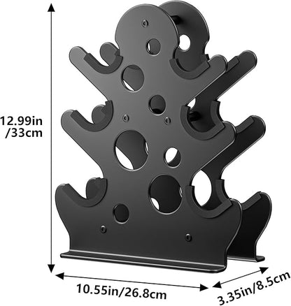 Dumbbell Rack Stand Only(Dumbbells Not Included) - Dumbbell Storage Rack with/without Wheels, Space Saver for Home Gym.