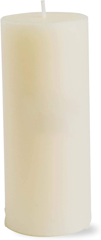 tag Chapel 2X5 Ivory Pillar Paraffin Wax Candle Unscented Drip-Free Long Burning 32 Hours for Home Decor Wedding Parties 2x5 Ivory
