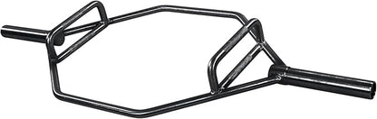 Olympic 2-Inch Hex Weight Lifting Trap Bar with Long and Rotating Sleeves, 500-Pound Capacity, Open and Close Design