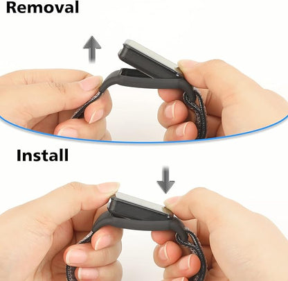 YCHDDER Solo Loop Nylon Bands Compatible with Amazfit Band 7 Straps,Soft Breathable Comfortable Adjustable Colorful Sports Replacement Wristband for Amazfit Band 7 for Men Women