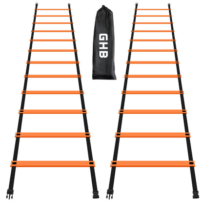 GHB Pro Agility Ladder 12 Rung 20ft 2 Pack