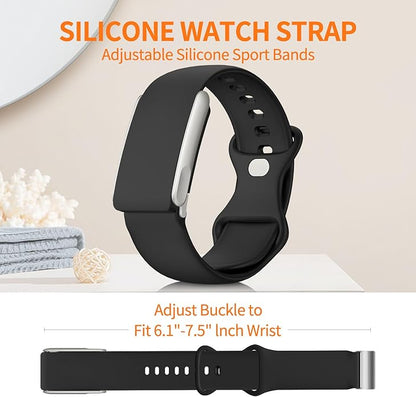 Band Compatible with WHOOP 5.0/MG SportFlex - ECG Strap, Soft Adjustable Silicone Waterproof Breathable Replacement Wristbands for Whoop 5.0 Sleep, Accessory for Health & Fitness Wearable