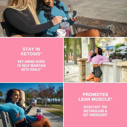 Honey Badger Pre Workout Powder, Keto Vegan Preworkout for Men & Women, Beta Alanine & Caffeine, Sugar Free Natural Energy Supplement, Pink Lemonade, 30 Servings