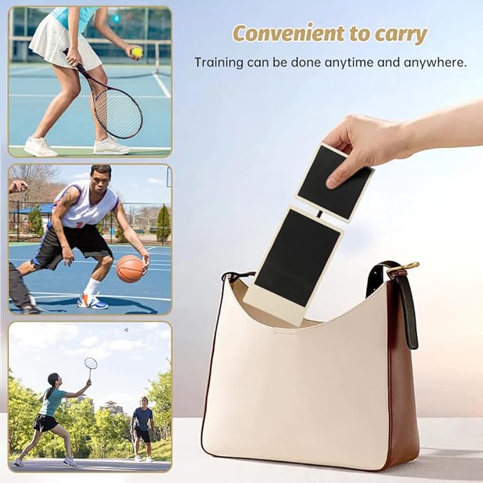 Ankle Balance Board Foot Strengthener, Single Foot Balance Board with 1 pair Ankle-protectors for Relieving Sprained Ankle/Stability Training/Posture Corrector