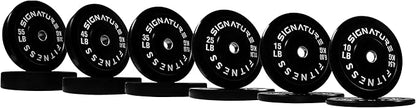 Olympic Bumper Plates Set, 2" Weight Plates for Strength Training & Weightlifting, Paris or Set or Set with Barbell, Multiple Options