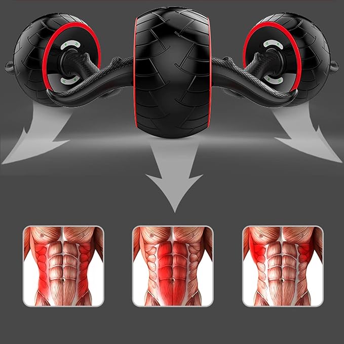 Ab Roller Wheel-Abs Workout Equipment for Abdominal Core Exercise at Home,Gym