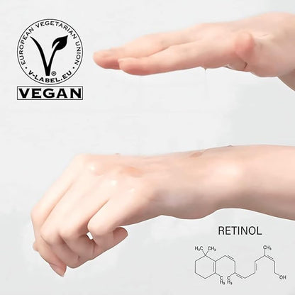 I'MPHYTO Leaders Facial Mask 10 Sheet Retinol Vegan Mask | Anti-Aging & Fine Wrinkle Skin Care | Plant-Based Rock Samphire, Carrot Extract & Natural Cellulose Sheet