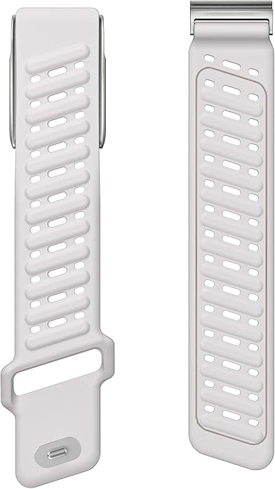 VeveXiao Rugged Comfort Silicone Wristband Compatible with WHOOP 5 | Whoop MG Band, Durable Soft Silicone Sports Loop Replacement Bands for Men Women with Metal Frame Connector