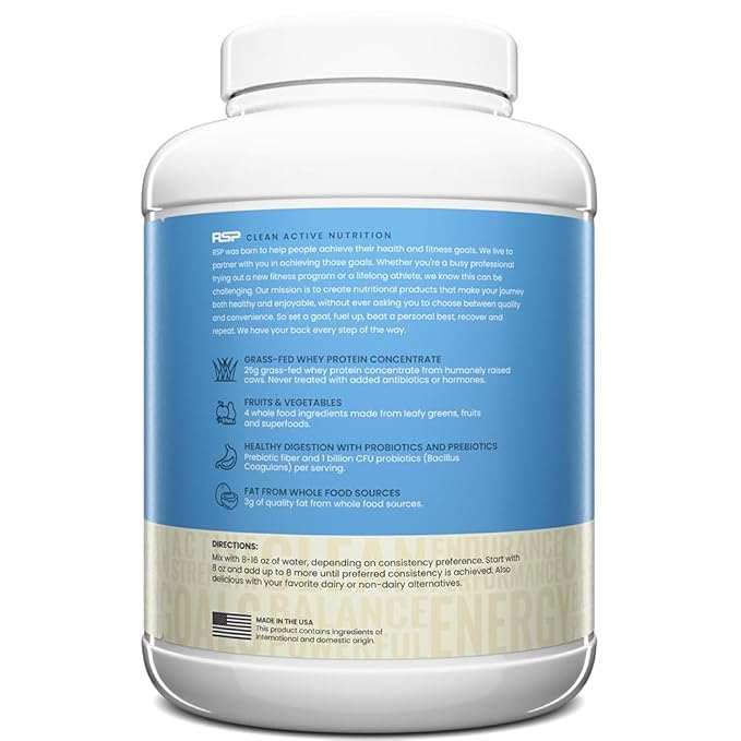 TrueFit Gut Healthy Protein Powder, Grass-Fed Whey Meal Replacement Shake with Prebiotics, Probiotics, & Organic Superfoods, Keto Friendly, Gluten Free (Packaging May Vary) 40 Servings