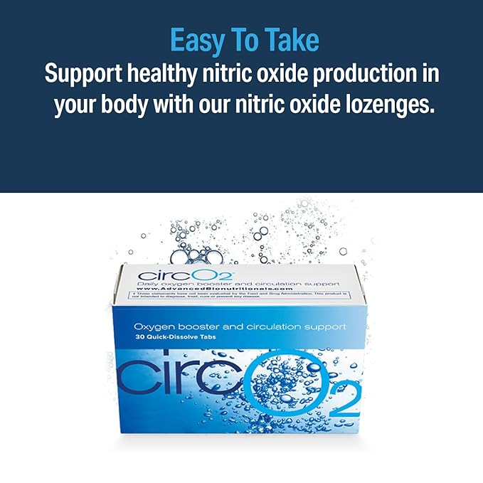 ??Circ02, Nitric Oxide Supplement for Men and Women, Supports Immune System, Beet Root, L-Citrulline Formula, Non GMO, Gluten Free, Dairy Free, Soy Free, Vegan (30 Lozenges)