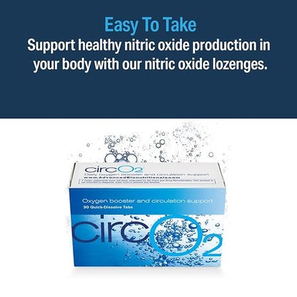 ??Circ02, Nitric Oxide Supplement for Men and Women, Supports Immune System, Beet Root, L-Citrulline Formula, Non GMO, Gluten Free, Dairy Free, Soy Free, Vegan (30 Lozenges)