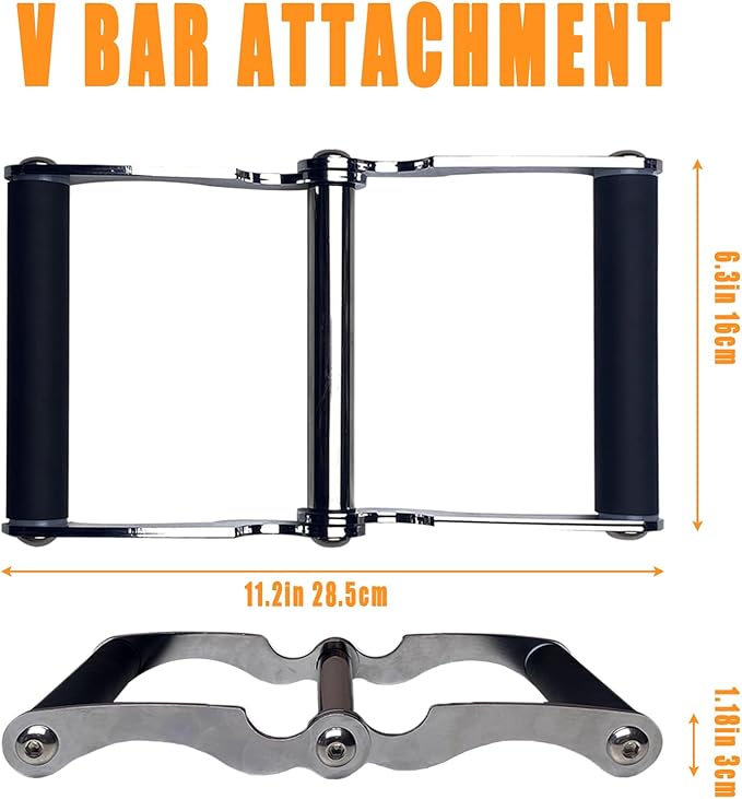 Viking Press Landmine Handle for 2-Inch Barbell, Hack Squat T-Bar Row Attachment Strength Training Accessories, Shoulder Press Landmine Attachment Equipment