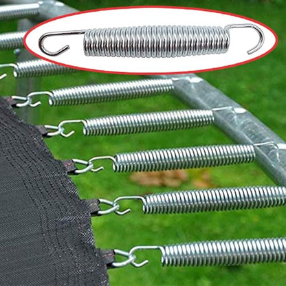 6.5 inch Spring,Galvanized Trampoline Springs a Set of 10packs with Hooks
