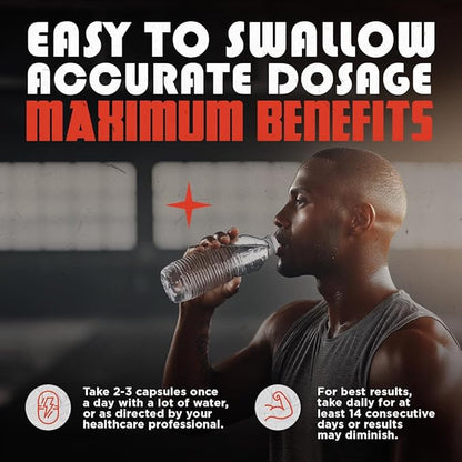 Old School Labs Testosterone Supplement for Men ??Turkesterone 1500mg Max Potency + Tongkat Ali & BioPerine® ??Muscle Growth, Recovery, Drive & Stamina ??120 Caps, 40 Servings