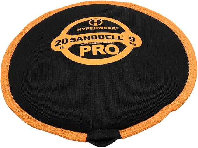 Hyperwear SandBell PRO Workout Sandbag Kettlebell Ships Pre-Filled Sizes 6-70 lbs