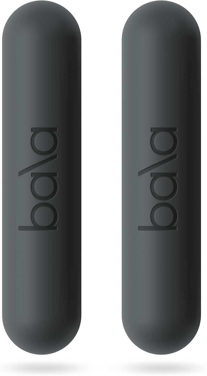 Bala Bars Dumbbell Set for Women & Men - Set of 2 Bars Designed for Walking, Strength Training, HIIT, Boxing & Aerobics - Hand Weights for Working Out at Home