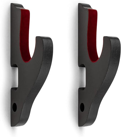 Sword Holder Wall Mount 1-Tier Velvet Padded Hook Katana Holder Adjustable Display Hanger for Samurai Sword Tanto Rapier Light Saber Cosplay Blade Tanjirou Demon Slayer Weapon Rack…