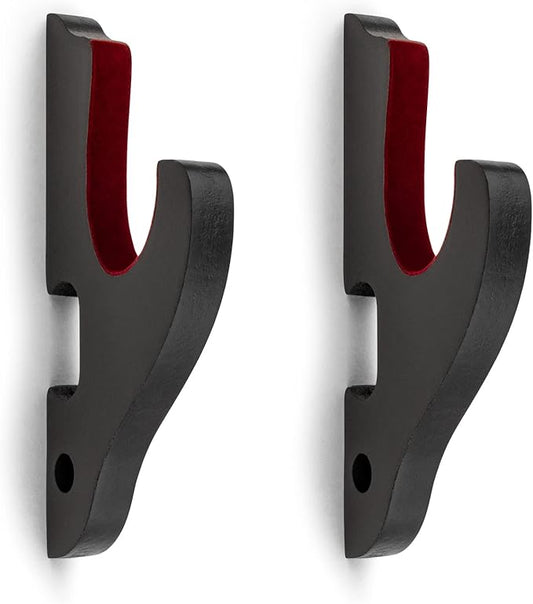 Sword Holder Wall Mount 1-Tier Velvet Padded Hook Katana Holder Adjustable Display Hanger for Samurai Sword Tanto Rapier Light Saber Cosplay Blade Tanjirou Demon Slayer Weapon Rack…