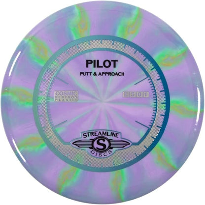 Streamline Discs Cosmic Neutron Pilot Disc Golf Putter (Colors May Vary)