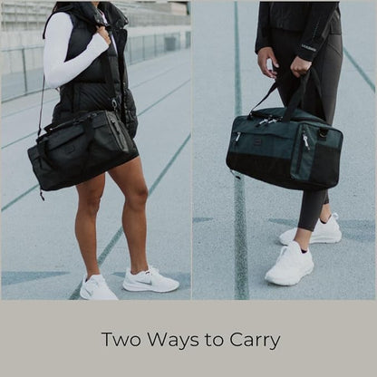 Vooray 23L Boost Duffel Bag – Small Travel & Gym Bag with Shoe Pocket, Weekender for Women & Men, Ideal for Overnight, Sports, and Workouts