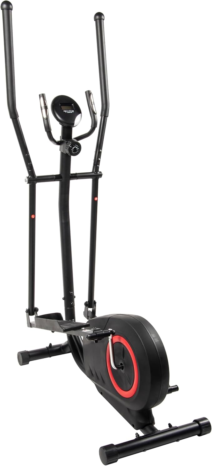 Elliptical Machine for Home Use, Compact & Quiet Elliptical Trainer, Low-Impact Exercise Equipment for Full-Body Cardio Workouts