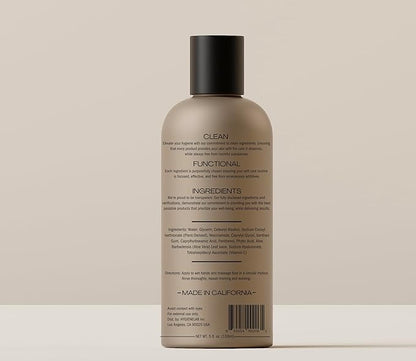 Face Wash ??EWG Verified, Gentle & Hydrating Cleanser with Aloe, Niacinamide & Vitamin C, Removes Dirt Without Stripping Skin (5 fl oz)