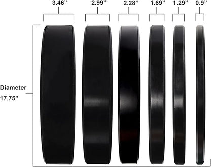 Olympic Bumper Plates Set, 2" Weight Plates for Strength Training & Weightlifting, Paris or Set or Set with Barbell, Multiple Options