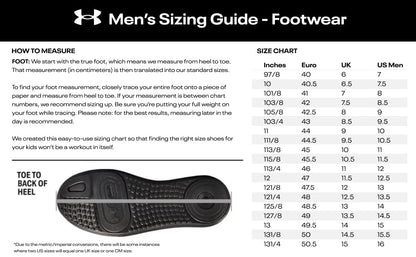 Under Armour Men's Charged Rogue 4, (104) White/Midnight Navy/Horizon Blue, 10.5, US