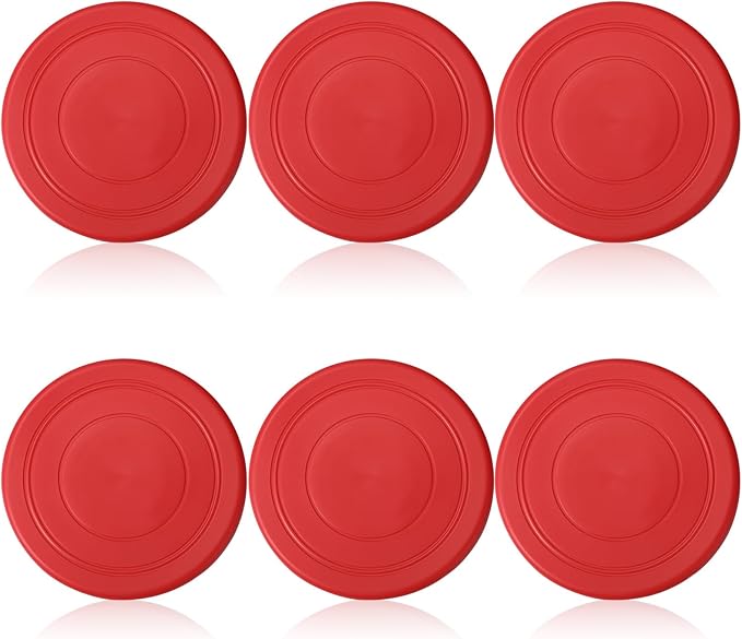 6 Pcs Kids Flying Disc 7 Inch Silicone Flying Disks Set for Kindergarten Outdoor Backyard Beach Lawn Park