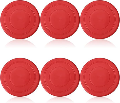 6 Pcs Kids Flying Disc 7 Inch Silicone Flying Disks Set for Kindergarten Outdoor Backyard Beach Lawn Park