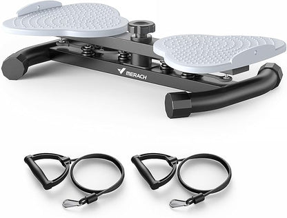 MERACH Waist Twister Machine, Ab Twist Board with 300 lbs Weight Capacity, Abs Workout for Slim Waist and Core Ab Exercise, Noiseless Home Gym Exercise Equipment for Women Men