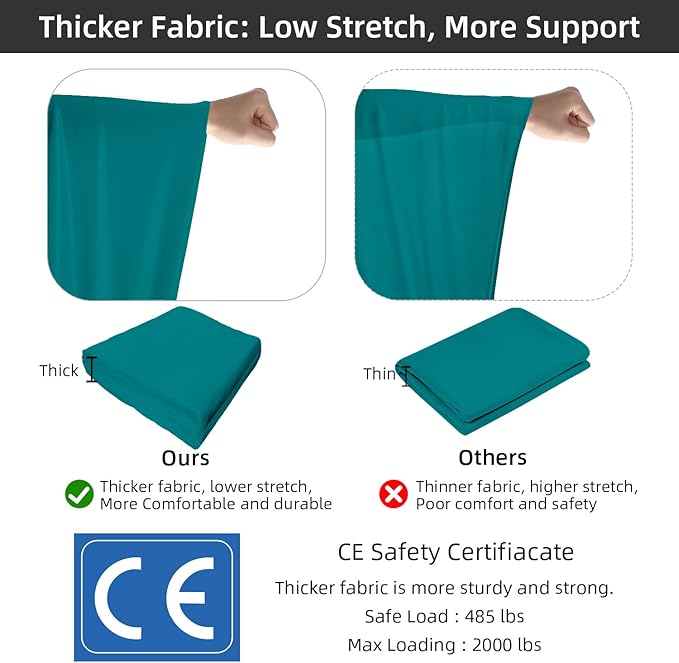 PRIOR FITNESS Aerial Silks Set, Professional Thicker Low Stretch Fabric 9/15/20 Yards Aerial Silk Swing Set with Hardware Guide, Yoga Starter Kit For Home, Aerial Yoga Hammock, Silks for Gymnastics, Antigravity Yoga, Inversion Exercise-All Levels