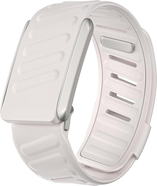 Comfort Durable Silicone Wristband Compatible with WHOOP 4.0 Band, Soft Silicone Sports Loop Strap for Men & Women, with U Shapped Connector