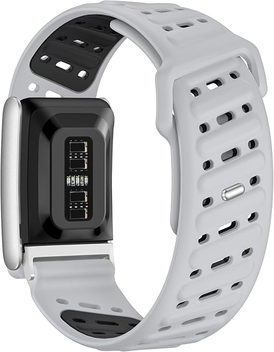 VeveXiao Rugged Comfort Silicone Wristband Compatible with WHOOP 5 | Whoop MG Band, Durable Soft Silicone Sports Loop Replacement Bands for Men Women with Metal Frame Connector